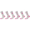 6er Pack camano Soft Bio-Baumwoll Crew Socken Kinder 9200 - fog melange 35-38