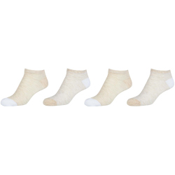 4er Pack camano Silky Feeling Mini Stripe Sneakersocken...