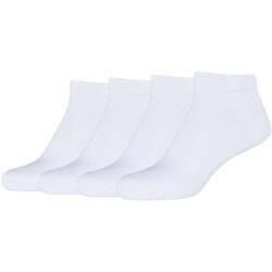 4er Pack camano Soft Bamboo Sneakersocken 1000 - white 36-40