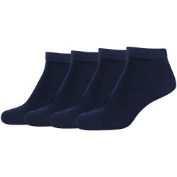 4er Pack camano Soft Bamboo Sneakersocken 5999 - navy 41-46