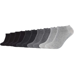 10er Pack camano Soft Sneakersocken 9997 - black mix 39-42