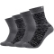 4er Pack SKECHERS Casual Fashion Jacquard Crew Socken Herren 9700 - dark grey melange 39-42