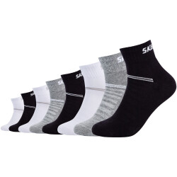 8er Pack SKECHERS Mesh Ventilation Quarter Socken 9996 -...