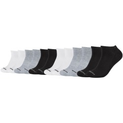 12er Pack SKECHERS Cushioned Basic Sneakersocken 1001 -...