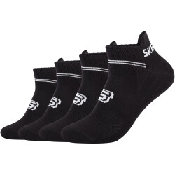4er Pack SKECHERS Mesh Ventilation Bamboo Sneakersocken...