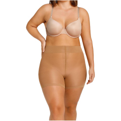 2er Pack camano Basic Curvy 40 DEN kurze Leggings Damen...