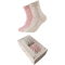 2er Pack camano Cosy Cable Stitch Socken Damen 4305 - dusty rose 35-38