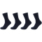 4er Pack camano Super Soft Rib Diabetiker Crew Socken 5999 - navy 35-38
