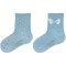 2er Pack camano Soft Bio-Baumwoll Patterned Baby-Socken 5100 - light blue 15-18