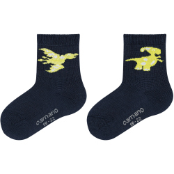 2er Pack camano Soft Bio-Baumwoll Patterned Baby-Socken...