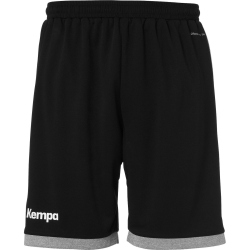Kempa Core 2.0 Shorts Kinder schwarz/dark grau melange 128