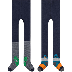 2er Pack camano Soft Bio-Baumwoll Strumpfhose Kinder 7550...