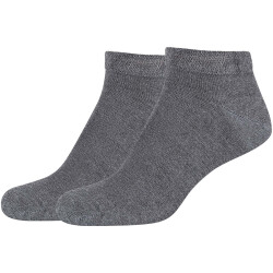 2er Pack camano Soft Bamboo Sneakersocken 9700 - dark...