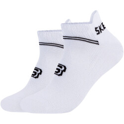 2er Pack SKECHERS Mesh Ventilation Bamboo Sneakersocken...