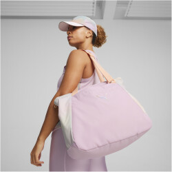 PUMA AT Essentials Q2 Shopper Tasche Damen 01 - grape mist