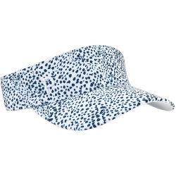 PUMA Microdot Sport Visor Cap Damen 01 - white glow/deep...