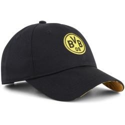 PUMA BVB Borussia Dortmund Fan Baseballcap 01 - PUMA black
