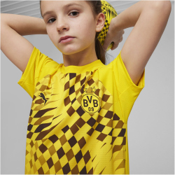 PUMA BVB Borussia Dortmund kurzarm Aufw&auml;rmtrikot...