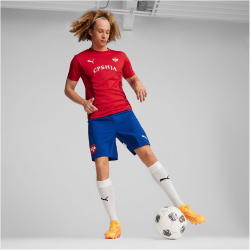 PUMA FSS Serbien kurzarm Aufw&auml;rmtrikot EM 2024 Herren