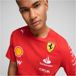 PUMA Scuderia Ferrari Leclerc T-Shirt Herren