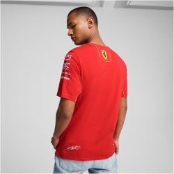 PUMA Scuderia Ferrari Leclerc T-Shirt Herren