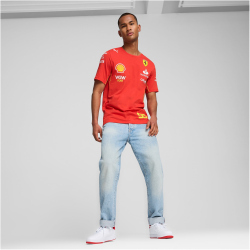 PUMA Scuderia Ferrari Sainz T-Shirt Herren