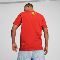 PUMA Scuderia Ferrari Sainz T-Shirt Herren