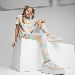 PUMA Essentials+ Summer Daze Print T-Shirt M&auml;dchen