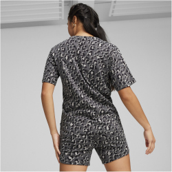 PUMA Essentials+ Animal Relaxed Print T-Shirt Damen