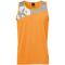 Kempa Core 2.0 Tanktop Herren fresh orange/dark grau melange S