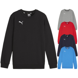 PUMA teamGOAL Casuals Crew Neck Sweatshirt Jungen