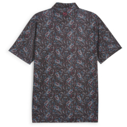 PUMA Cloudspun Paisley Poloshirt Herren