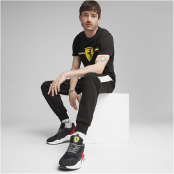 PUMA Ferrari Race Big Shield Heritage T-Shirt Herren