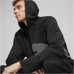 PUMA Train All Day Big Cat Hoodie Herren