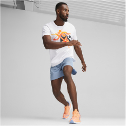 PUMA Run Faster Icons Graphic Laufshirt Herren