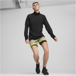 PUMA Seasons Polypropylene Rain Cell 1/4-Zip Laufshirt...