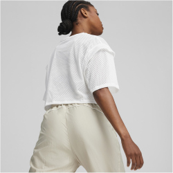 PUMA Fit Move Mesh Cropped T-Shirt Damen