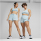 PUMA Fit Branded Fleece High-Waist 3" Shorts Damen