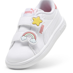 PUMA Smash 3.0 Badges Baby-Sneaker mit Klettverschluss