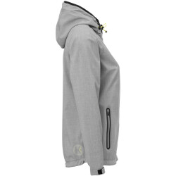Kempa Core 2.0 Softshelljacke Damen dark grau melange S
