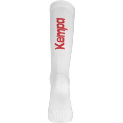 Kempa Socken Lang weiss/rot 46-50
