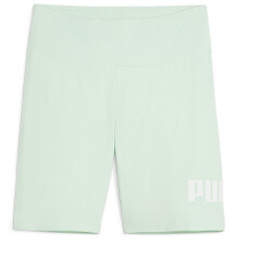 PUMA Ess Logo Shorts Leggings Damen 88 - fresh mint M