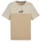 PUMA Ess+ Metallic Block T-Shirt Herren 83 - prairie tan S