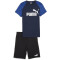 PUMA Polyester Sportshirt + Shorts Set Jungen 14 - club navy 164