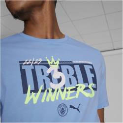 PUMA Manchester City FC Treble Winners T-Shirt Herren 04...
