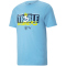 PUMA Manchester City FC Treble Winners T-Shirt Herren 04 - team light blue S