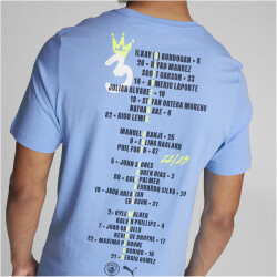 PUMA Manchester City FC Treble Winners T-Shirt Herren 04 - team light blue M
