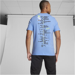 PUMA Manchester City FC Treble Winners T-Shirt Herren 04 - team light blue M