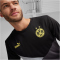 PUMA BVB Borussia Dortmund Polyester Trikot Herren 01 - PUMA black/cool mid gray/shadow gray S