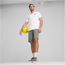 PUMA BVB Borussia Dortmund Essentials Poloshirt Herren 09 - PUMA white S